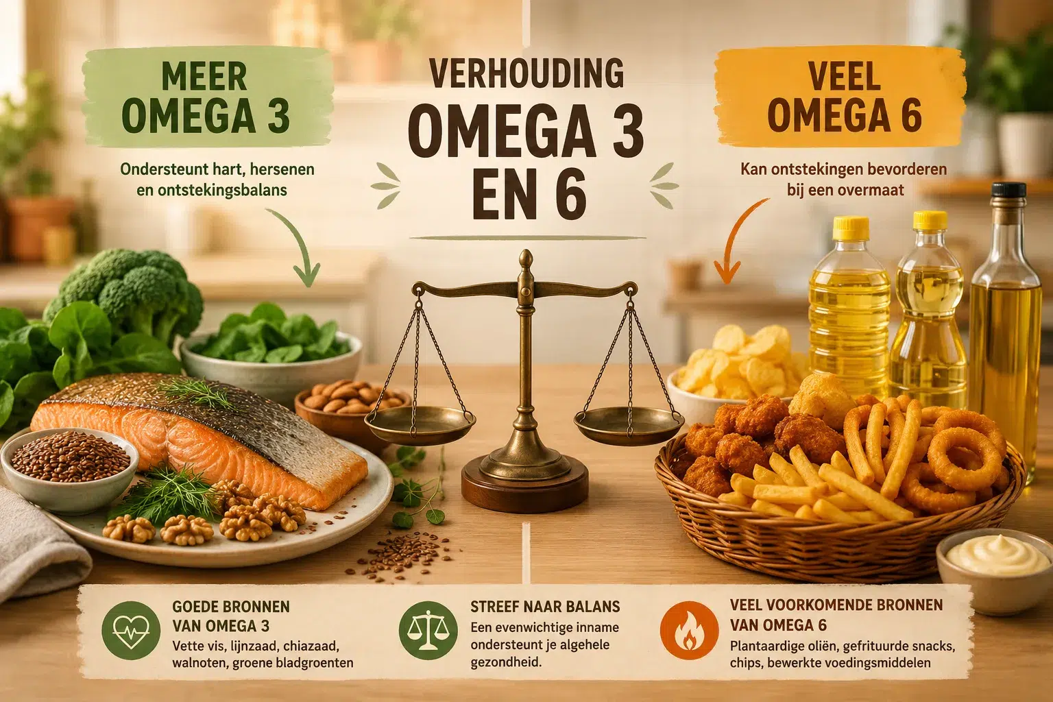 Zijn er risicofactoren voor omega 3 tekort en waarom is de verhouding omega 3 en 6 belangrijk?