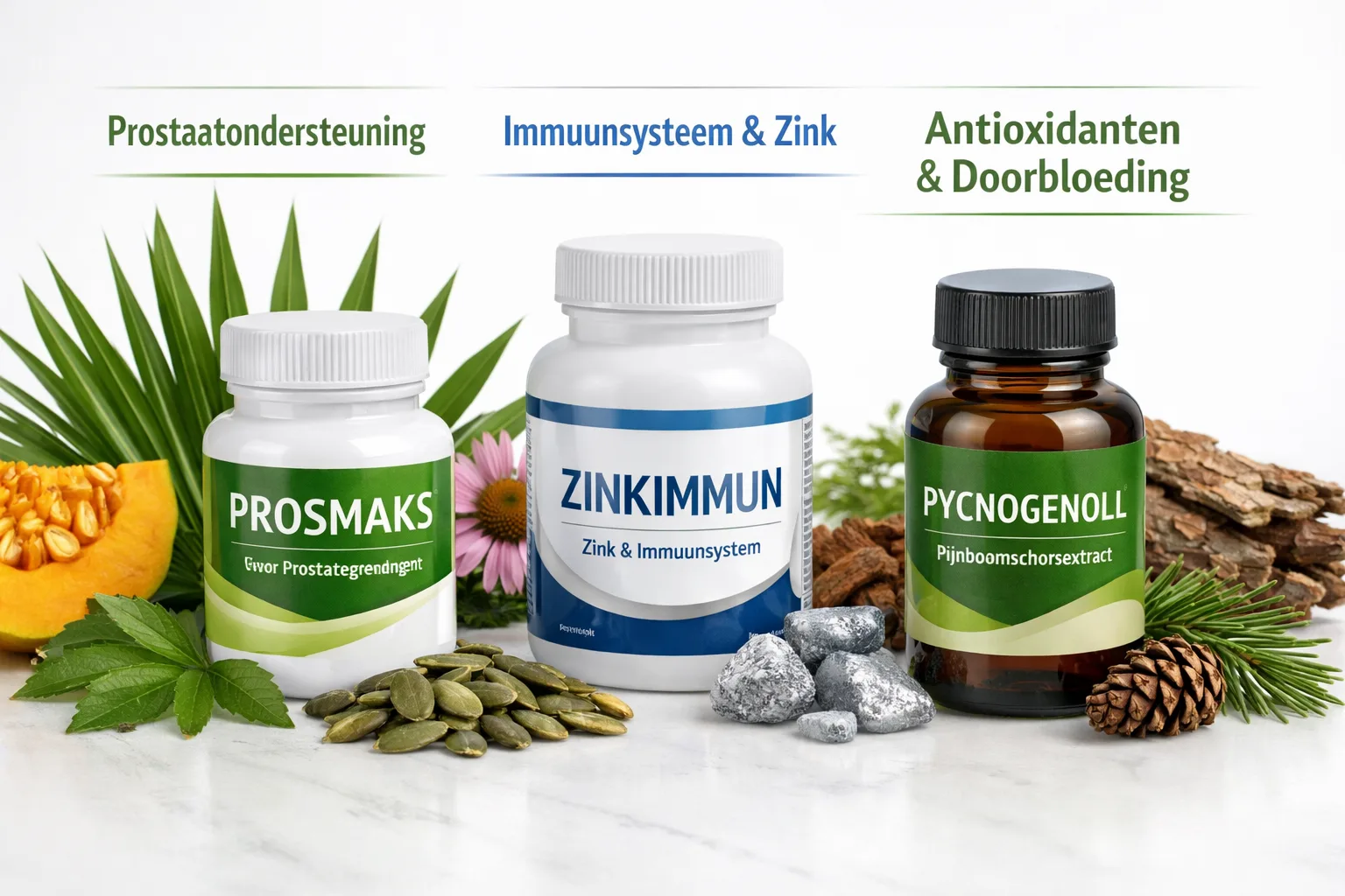voedingssupplementen voor de prostaat