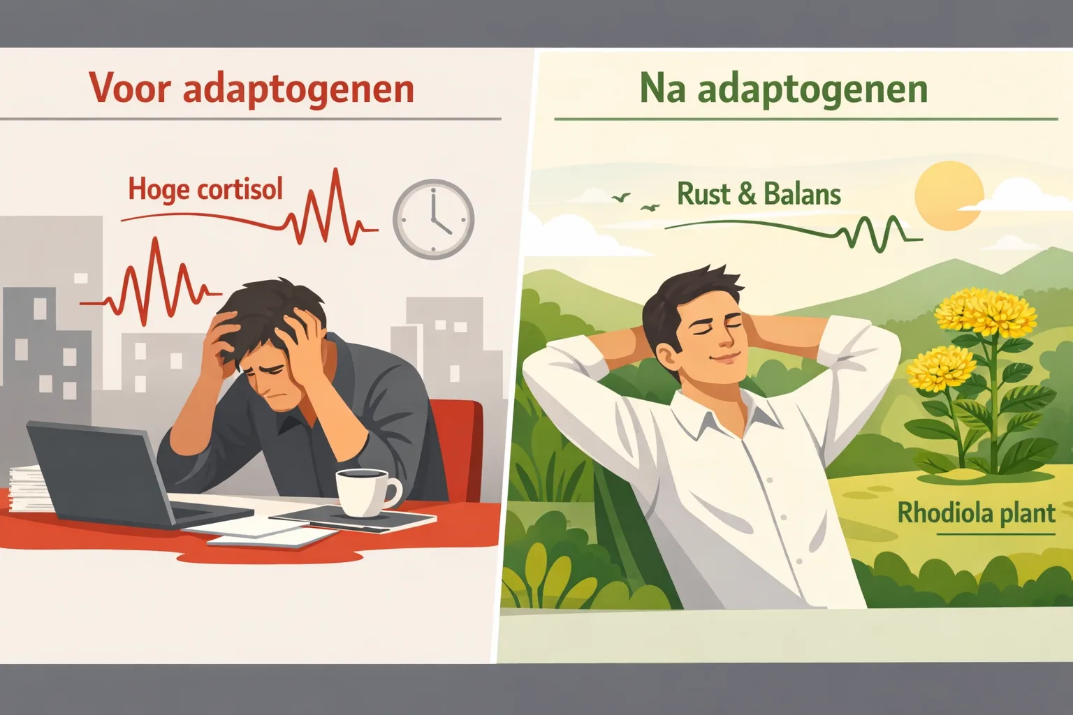 voor-na adaptogenen