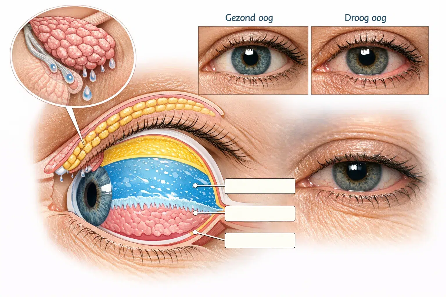 droog oog - gezond oog