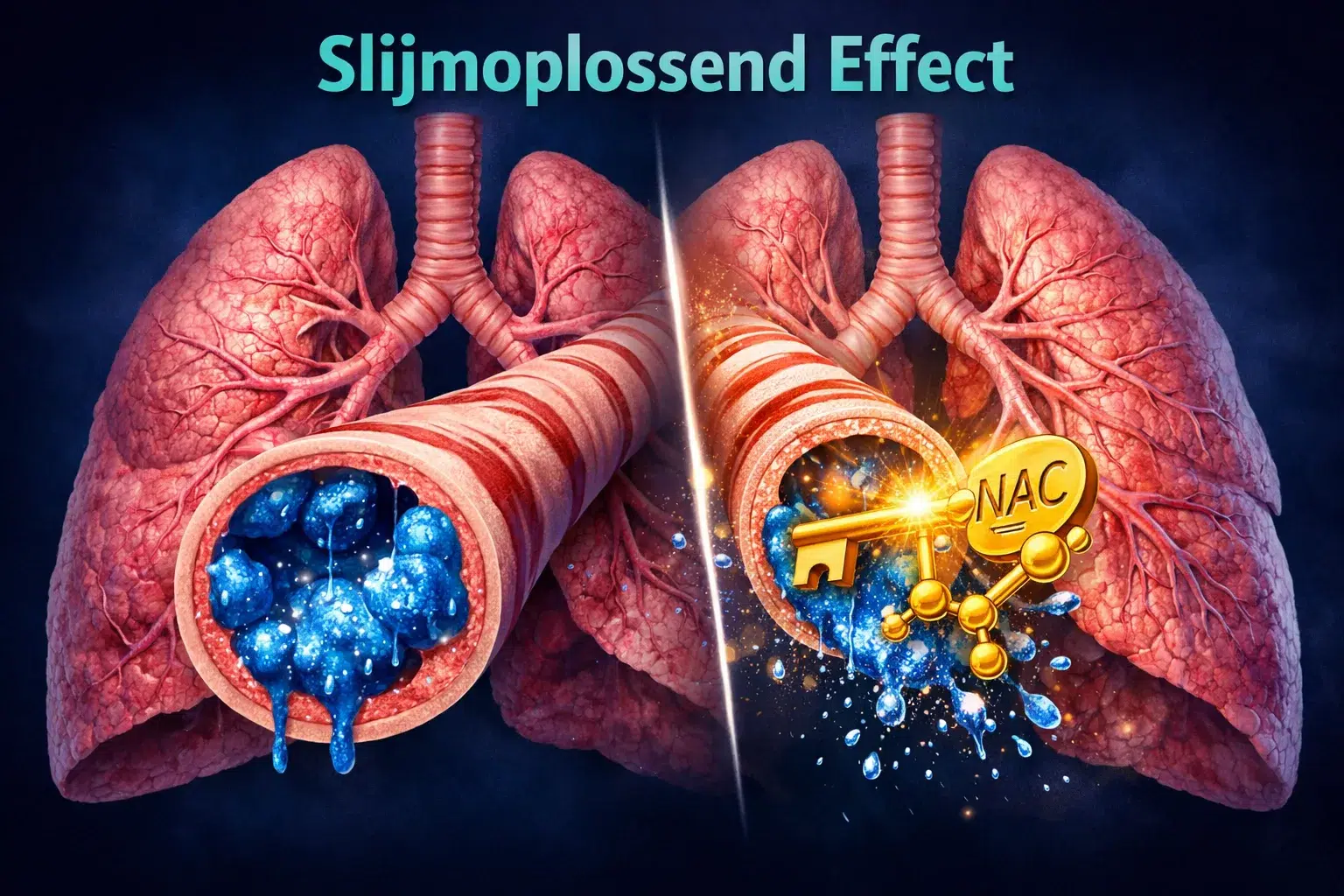 slijmoplossend effect nac