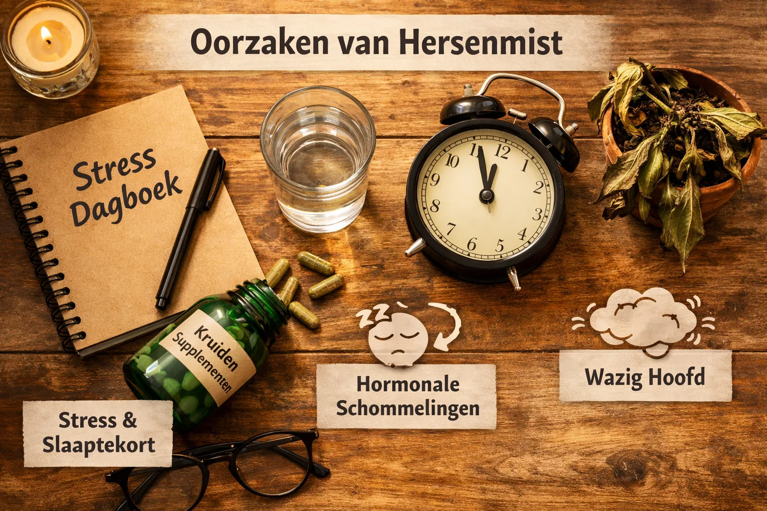 oorzaken van hersenmist