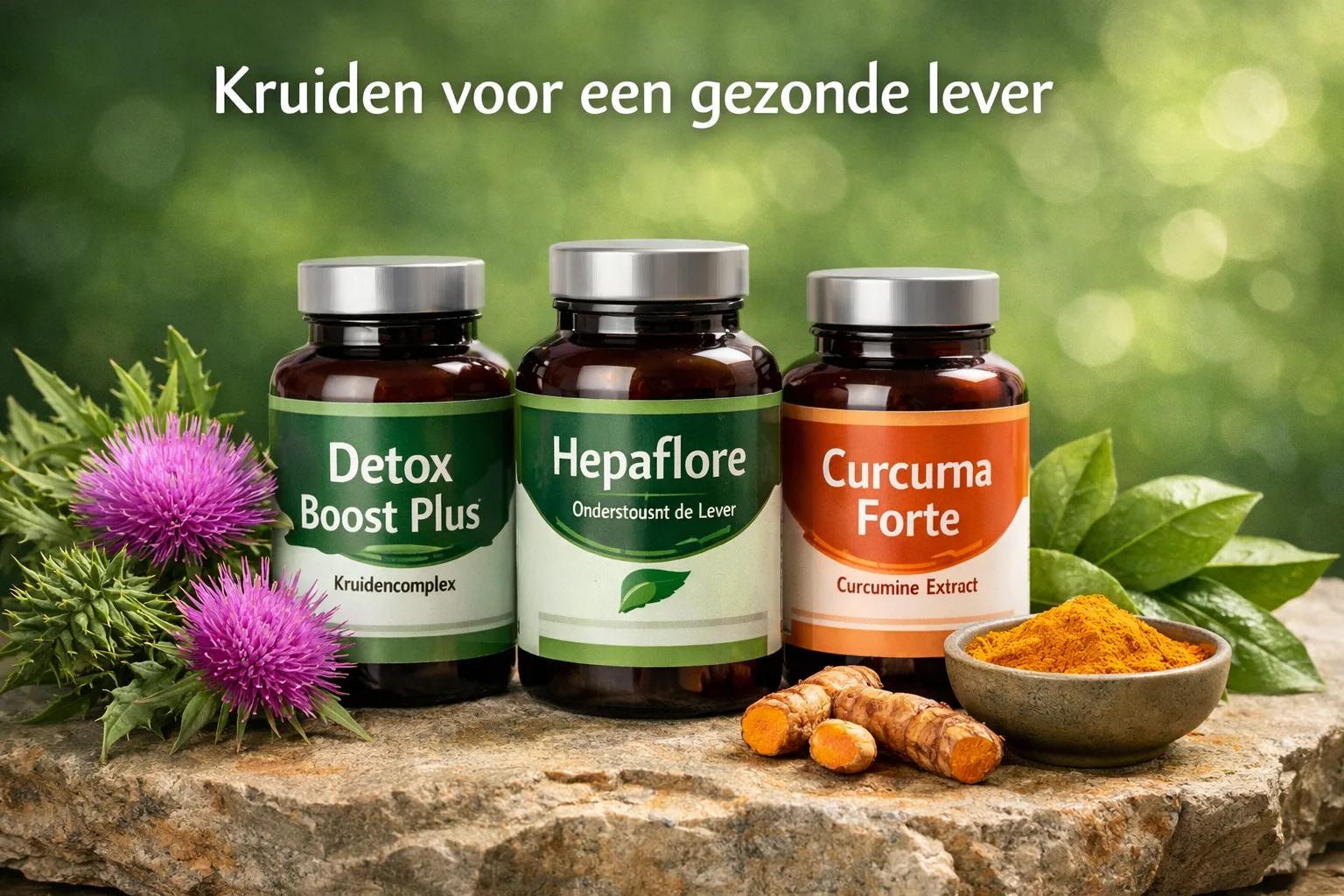 supplementen voor een gezonde lever
