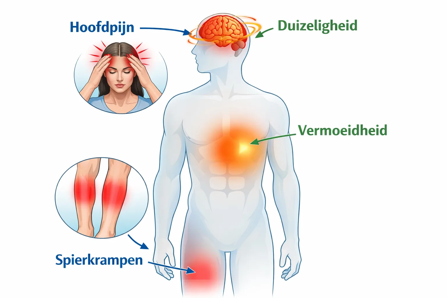 elektrolyten pijn