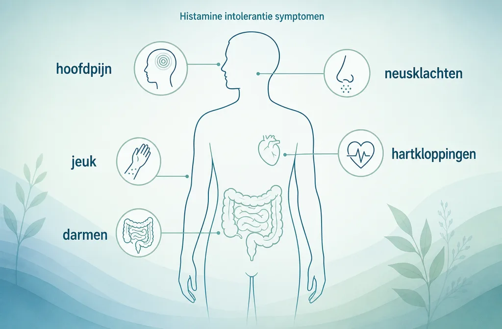 symptomen histamine-intolerantie