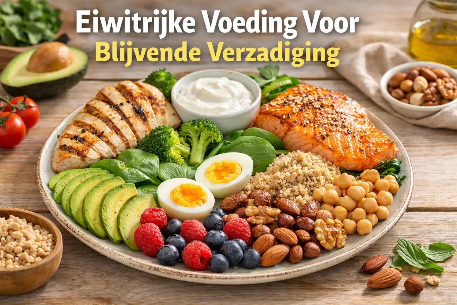 eiwitrijke voeding voor gezond afvallen zonder honger
