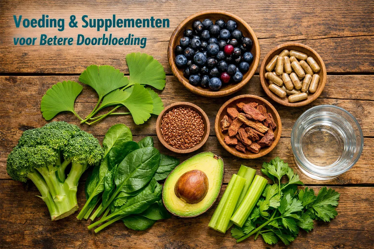 voeding-supplementen voor betere doorbloeding