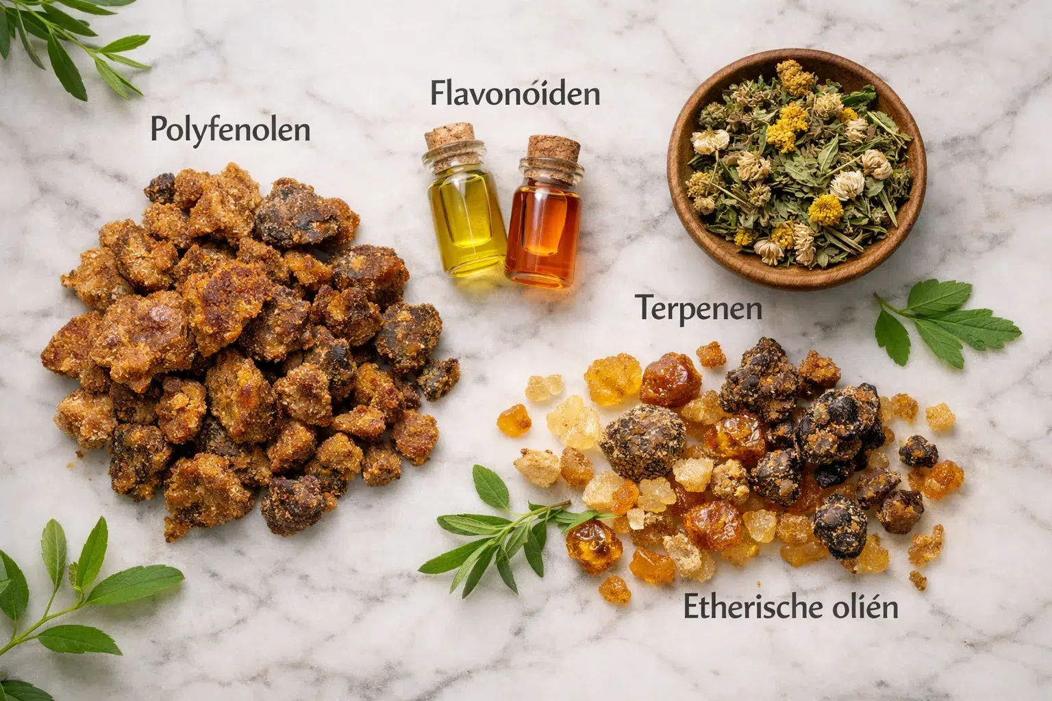 verschillden antioxidanten 