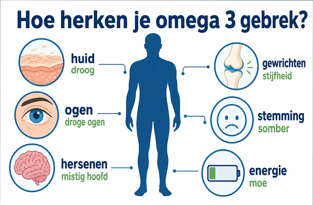 Verschil tussen omega 3 tekort bij mannen en vrouwen
